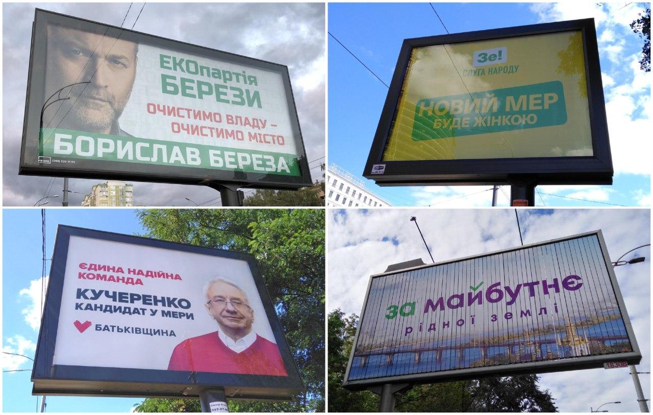 Дочасна агітація в Києві: звідки гроші на рекламу в майбутніх кандидатів? | Громадський рух ЧЕСНО